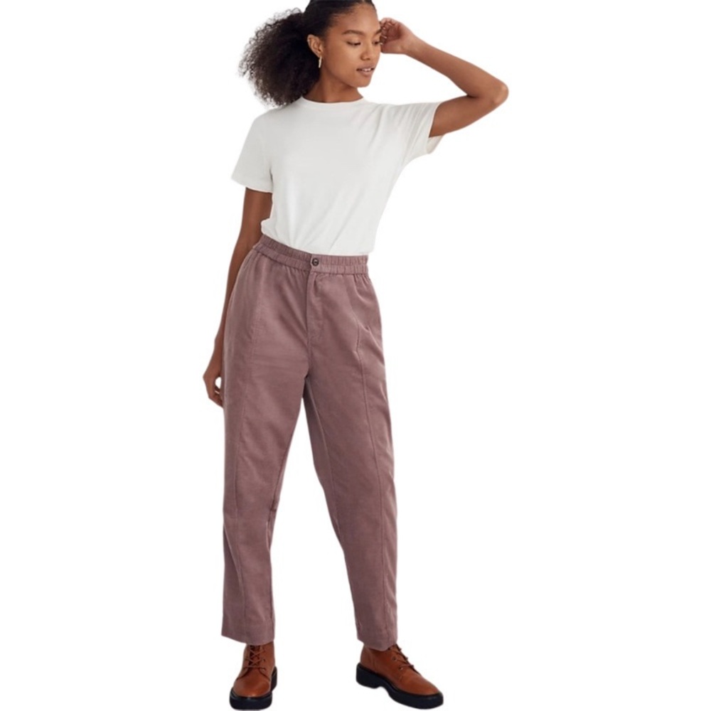 Madewell | Corduroy Pull-On Tapered Pants